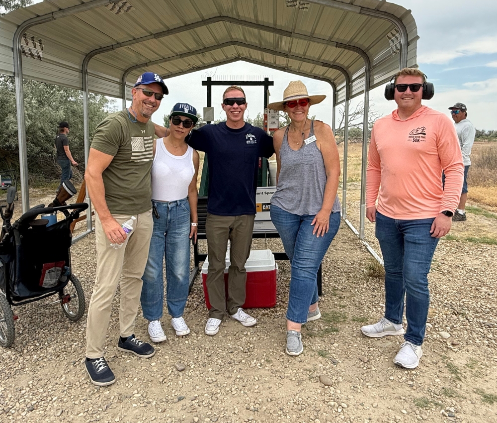 Group at the Sporting Clays Tournament.