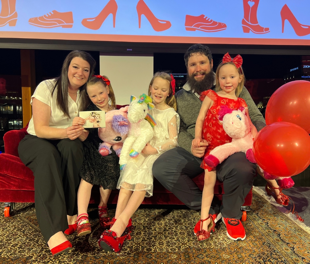 Searle family at the Red Shoe Shindig.