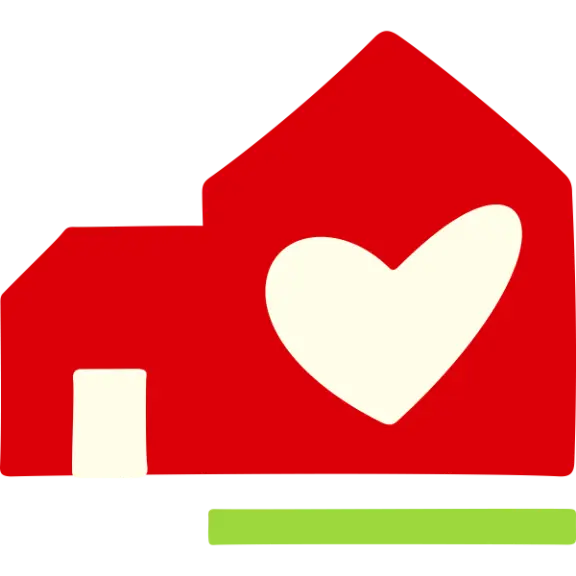 Hand drawn icon of house